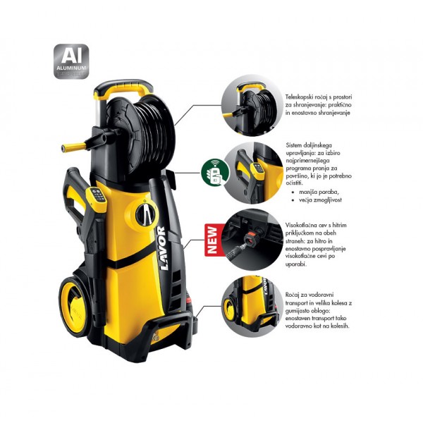 VISOKOTLAČNI ČISTILNIK LAVOR LVR4 PLUS 160 RC VISOKOTLAČNI ČISTILNIK LAVOR LVR4 PLUS 160 RC