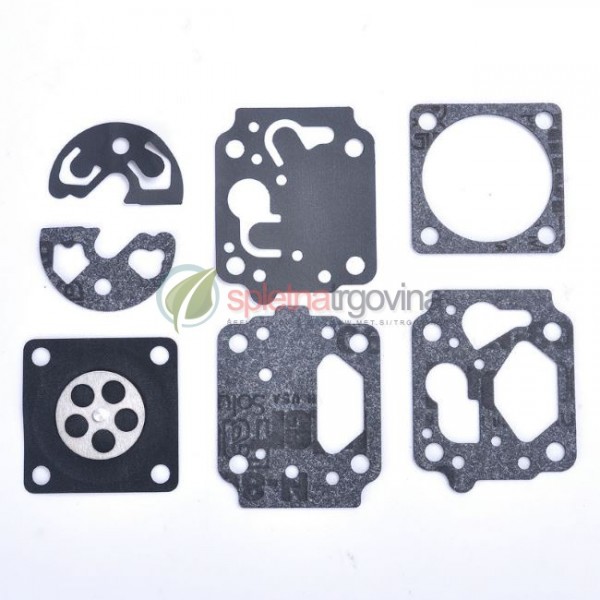 Garnitura membran NIKKI za motorne kose in druge stroje