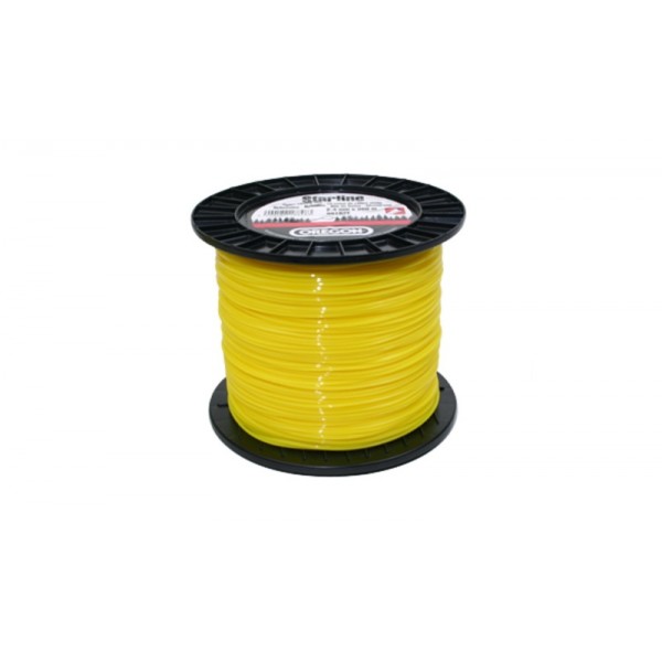 Kosilna nitka OKROGLA RUMENA 2,4mm X 180m