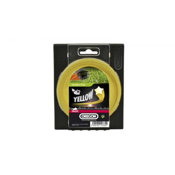 Kosilna nitka ZVEZDA RUMENA 1.3mm X 15m