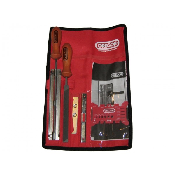 Set za brušenje verig v torbici - 4.5mm - 3/8" PICCO